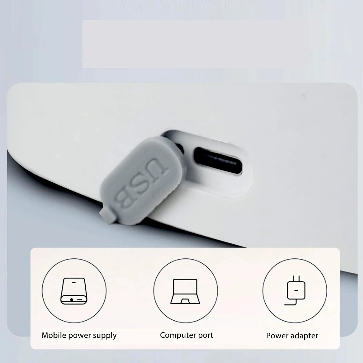Portable Water Dispenser USB-C Charging (BPA-Free, No FDA)