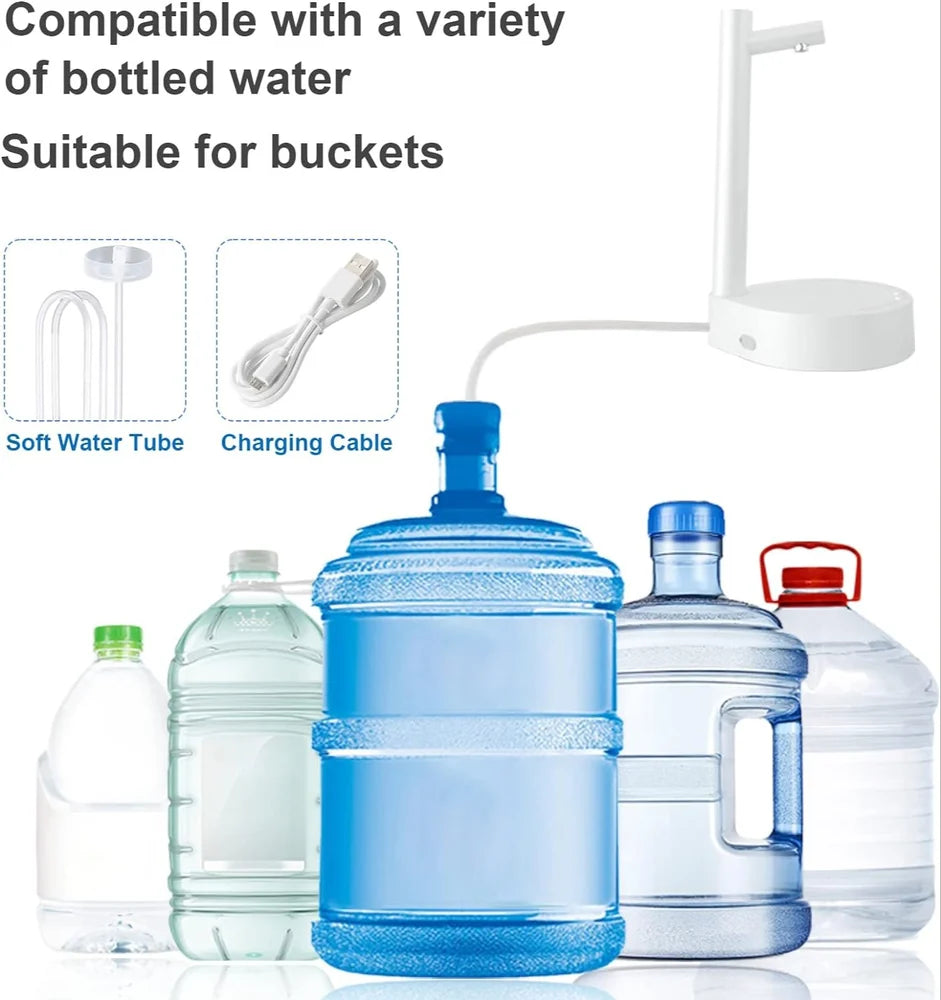 Portable Water Dispenser USB-C Charging (BPA-Free, No FDA)